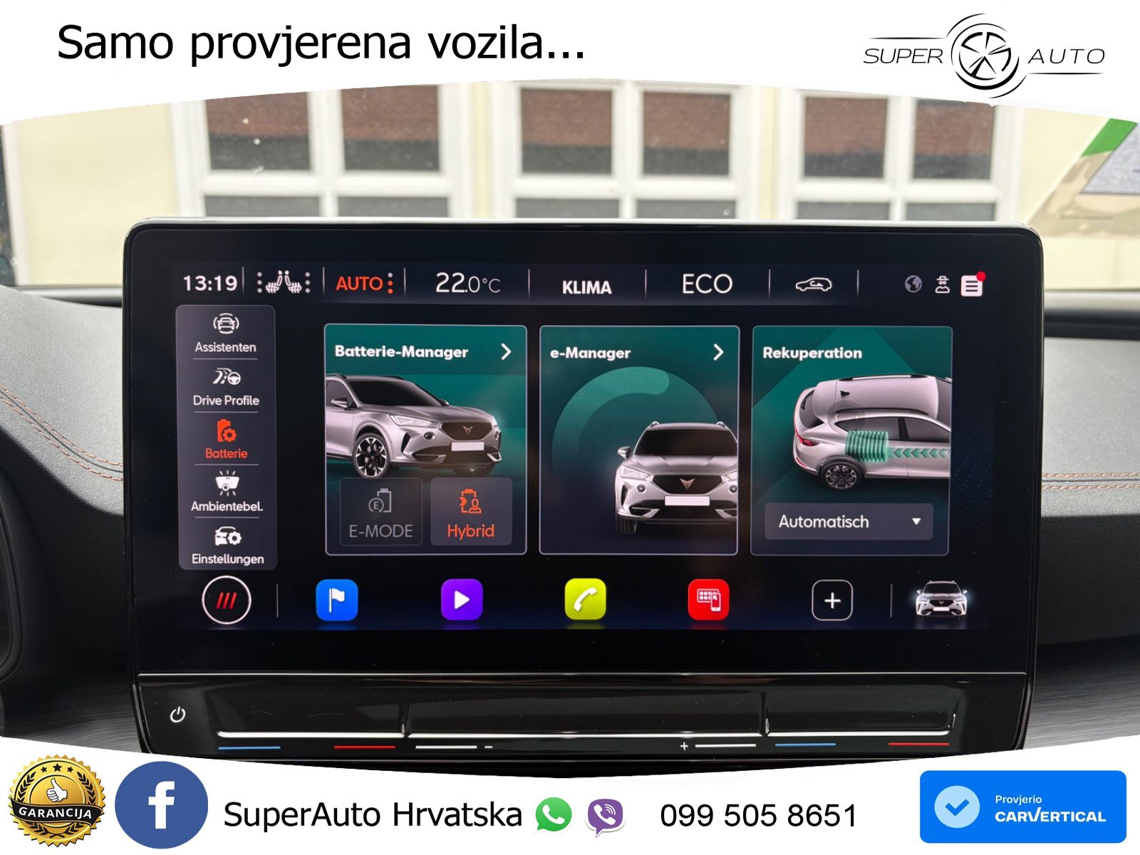 Cupra Formentor 1.4 TSI (204 KS) e-Hybrid DSG LED+GR SJED+ACC