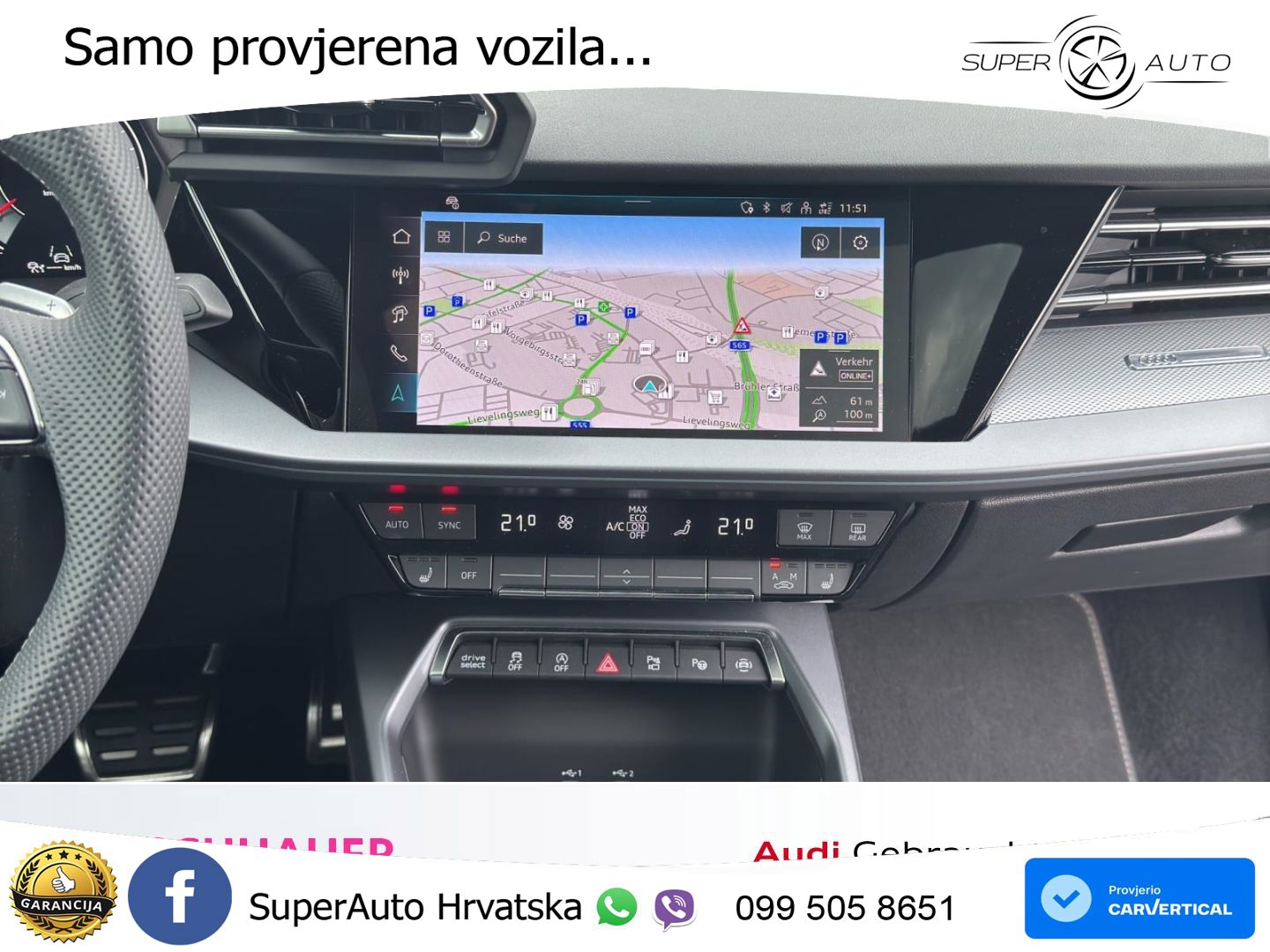 Audi A3 Sportback 30 TFSI (116 KS) Mild Hybrid S tronic S line LED+GR SJED+ACC