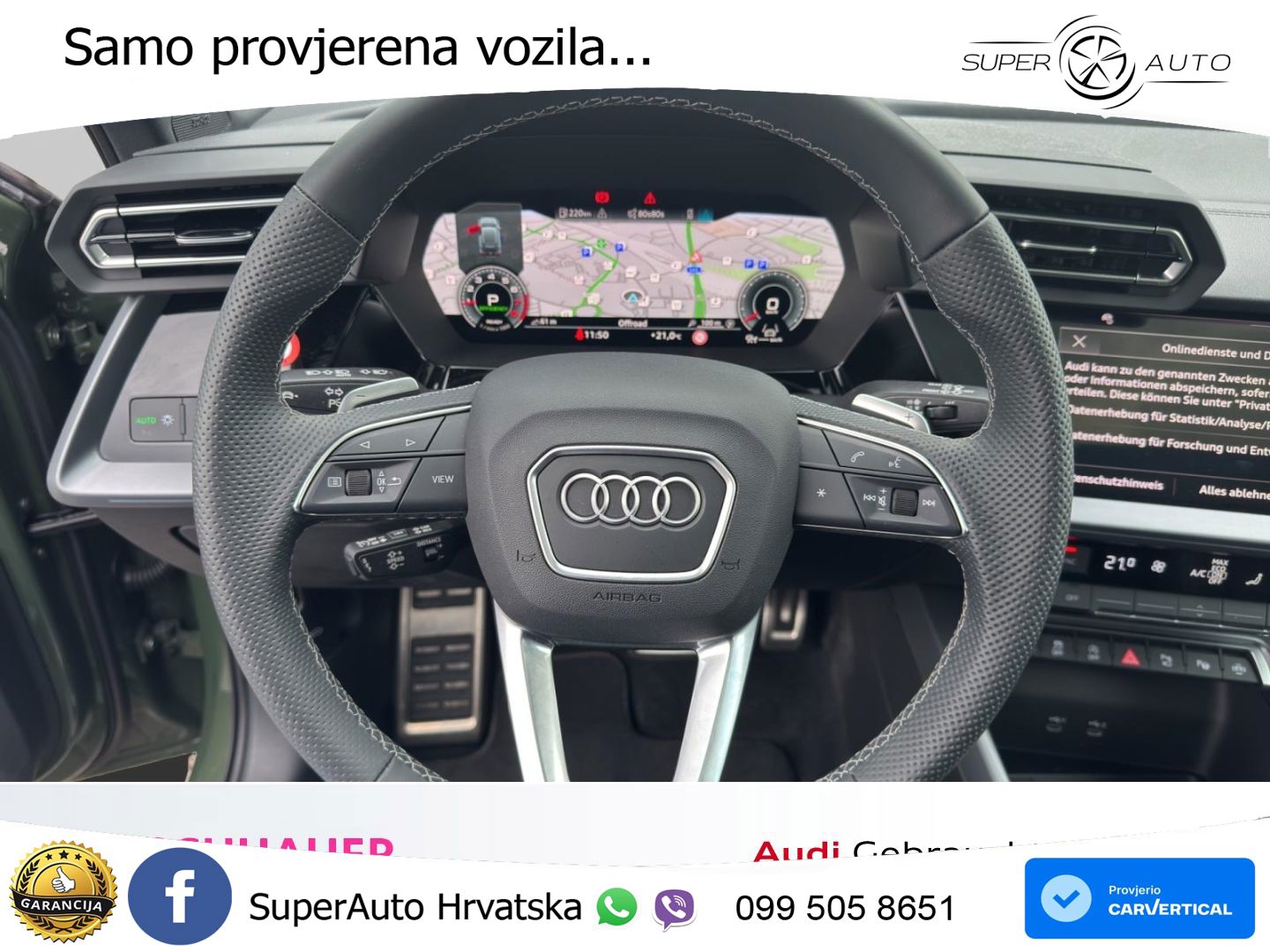 Audi A3 Sportback 30 TFSI (116 KS) Mild Hybrid S tronic S line LED+GR SJED+ACC