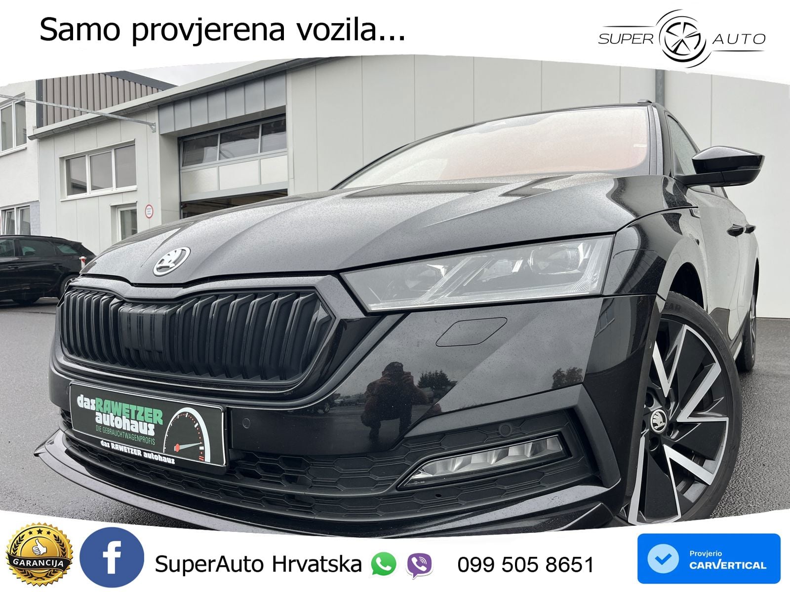 Škoda Octavia Combi 2.0 TDI (150 KS) DSG SportLine LED+GR SJED+ACC