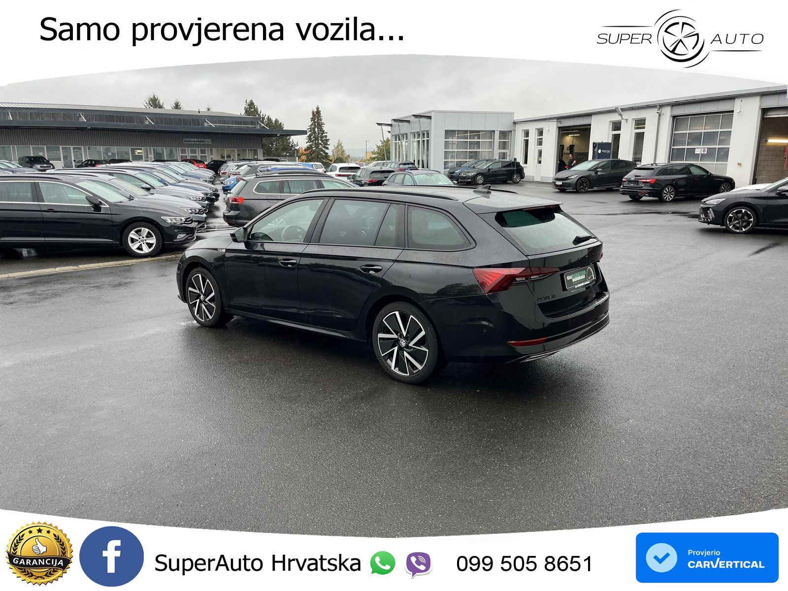 Škoda Octavia Combi 2.0 TDI (150 KS) DSG SportLine LED+GR SJED+ACC