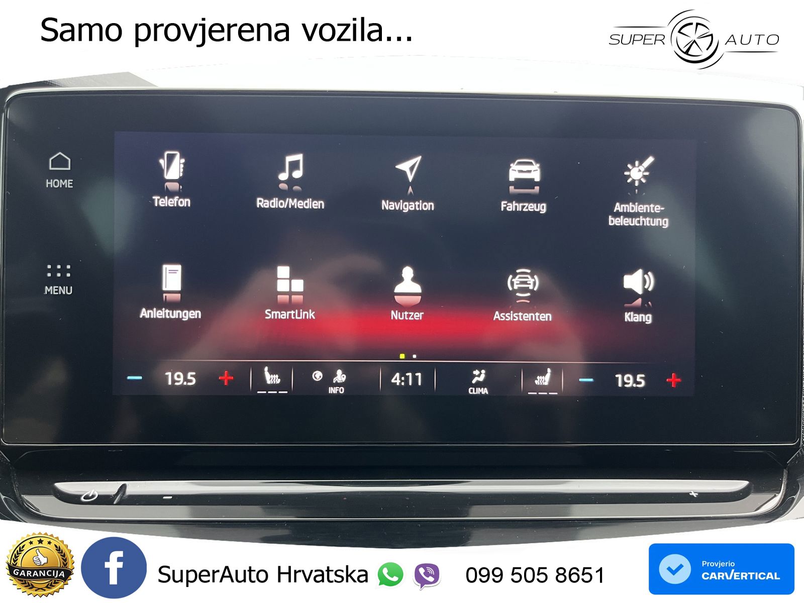 Škoda Octavia Combi 2.0 TDI (150 KS) DSG SportLine LED+GR SJED+ACC