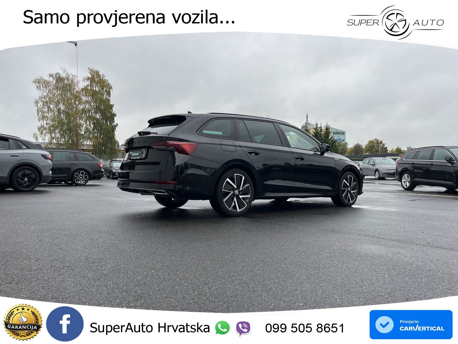 Škoda Octavia Combi 2.0 TDI (150 KS) DSG SportLine LED+GR SJED+ACC