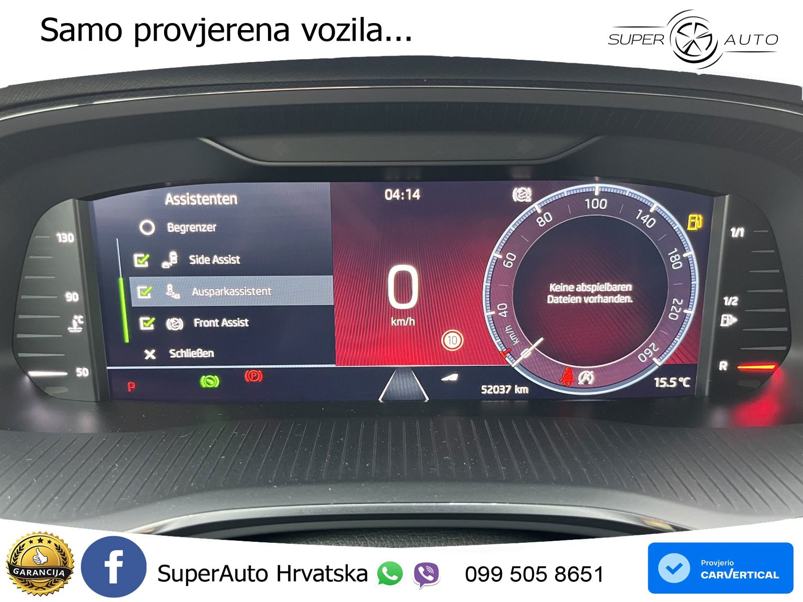 Škoda Octavia Combi 2.0 TDI (150 KS) DSG SportLine LED+GR SJED+ACC