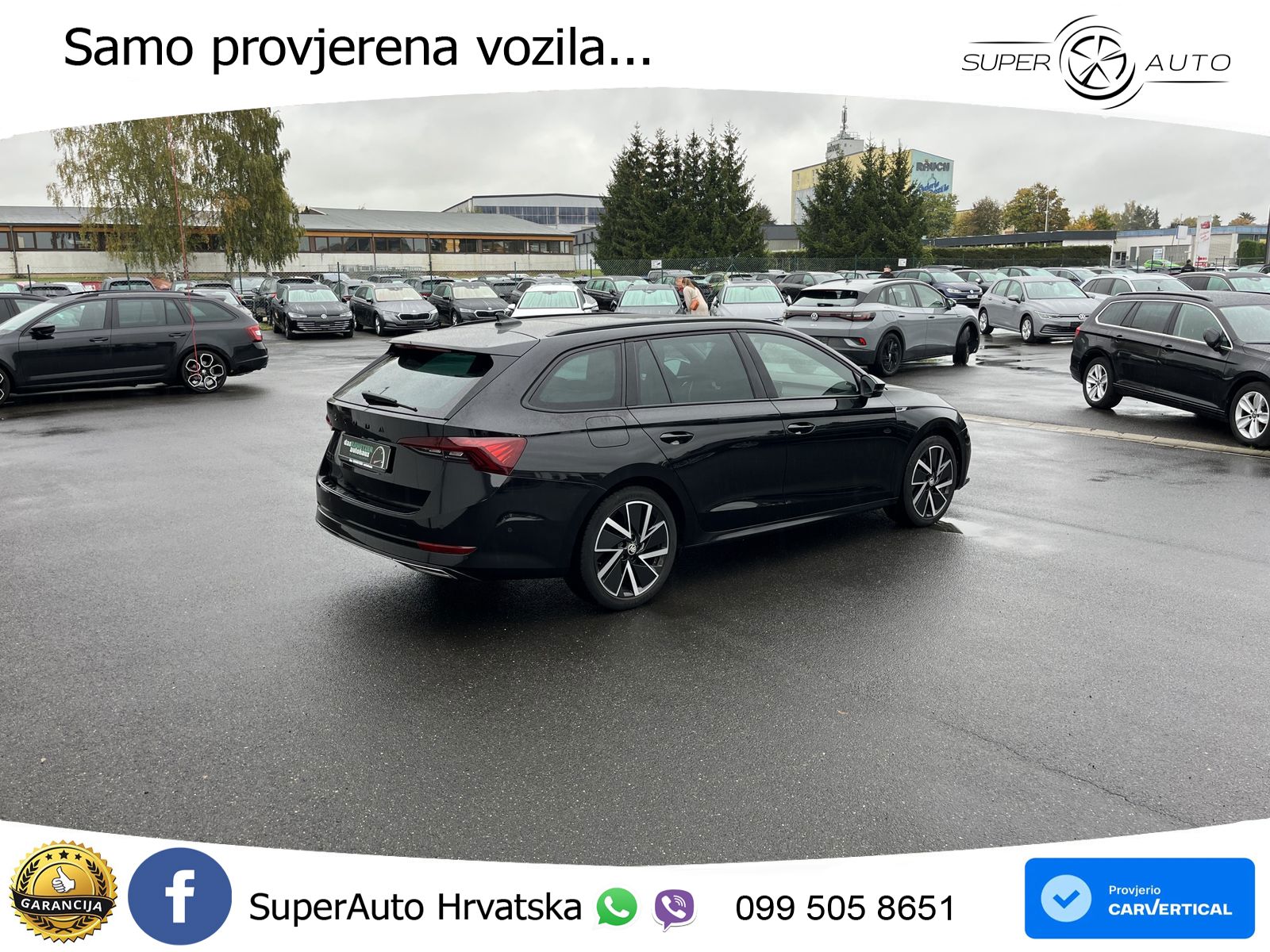 Škoda Octavia Combi 2.0 TDI (150 KS) DSG SportLine LED+GR SJED+ACC