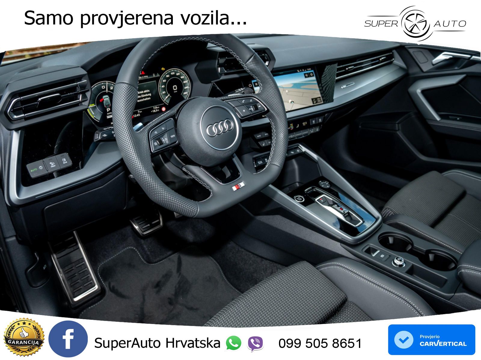 Audi A3 Sportback 40 TFSI (204 KS) quattro S tronic 2x S line LED+GR SJED+ACC