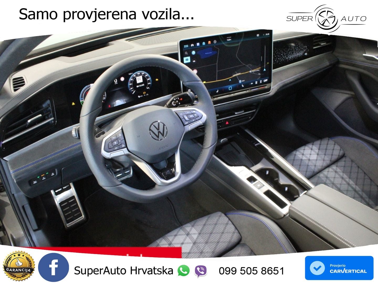 Volkswagen Passat Variant 1.5 TSI (272 KS) eHybrid DSG R-Line ACC+HEAD+4xGR SJED+360+PANO