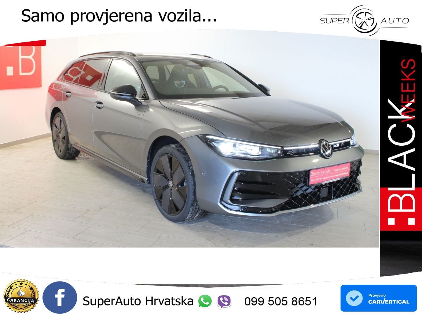 Volkswagen Passat Variant 1.5 TSI (272 KS) eHybrid DSG R-Line ACC+HEAD+4xGR SJED+360+PANO