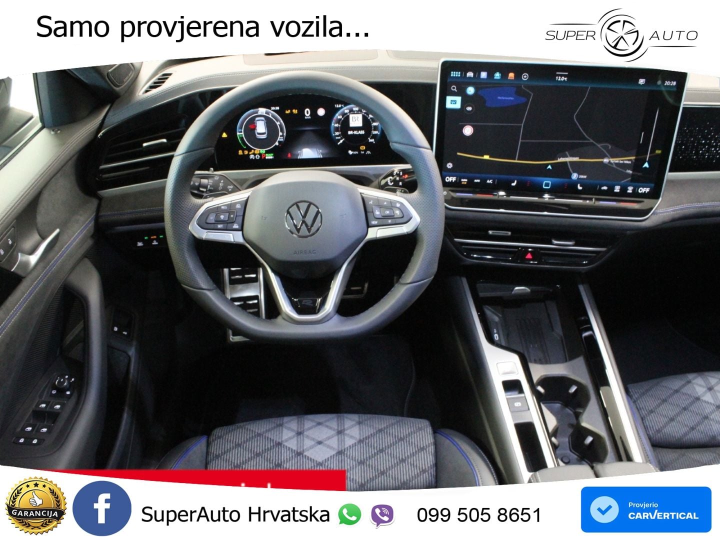 Volkswagen Passat Variant 1.5 TSI (272 KS) eHybrid DSG R-Line ACC+HEAD+4xGR SJED+360+PANO