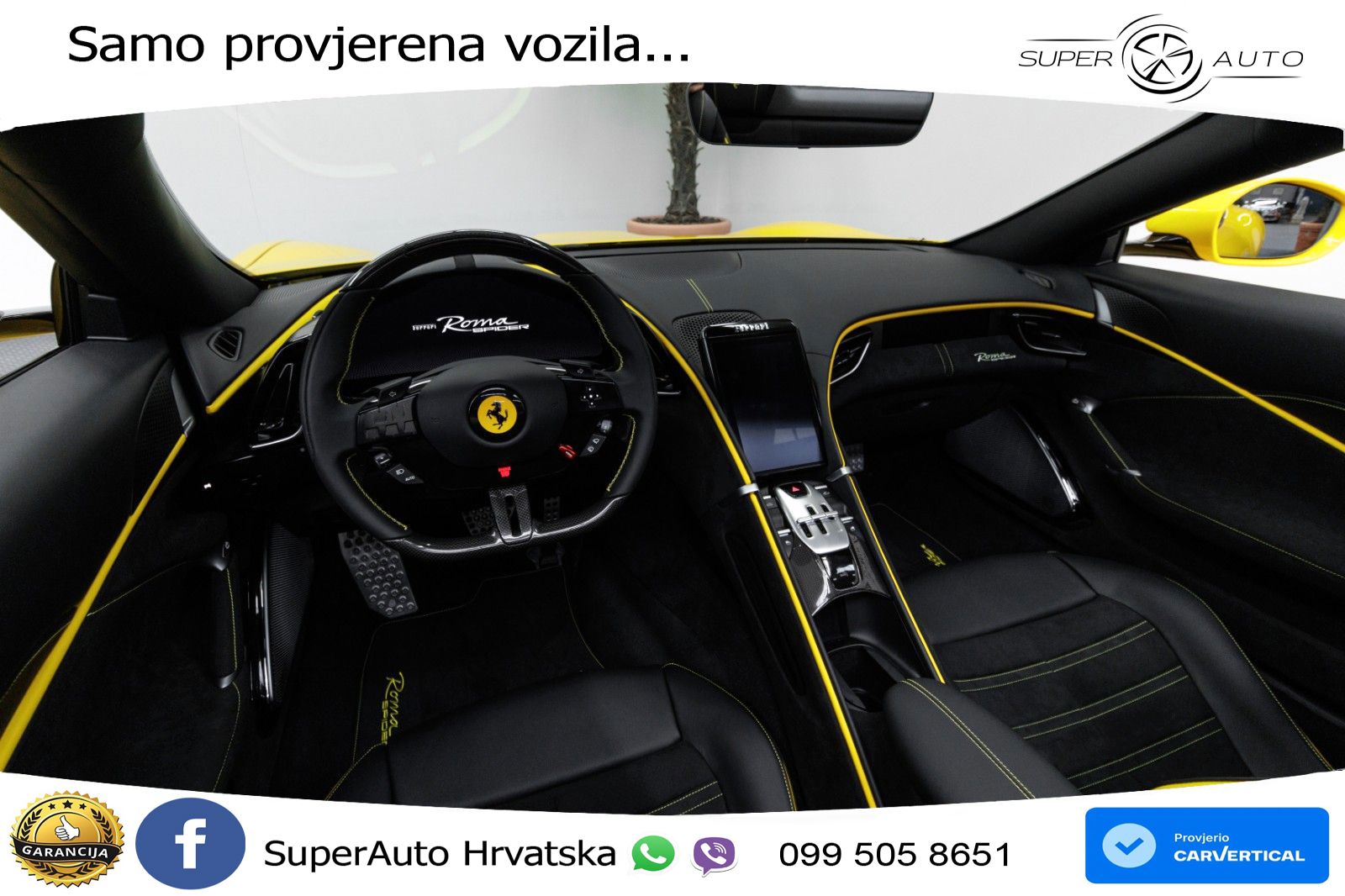 Ferrari Roma Spider 3.9 V8 (620 KS) F1 DCT LED+GR SJED+ACC