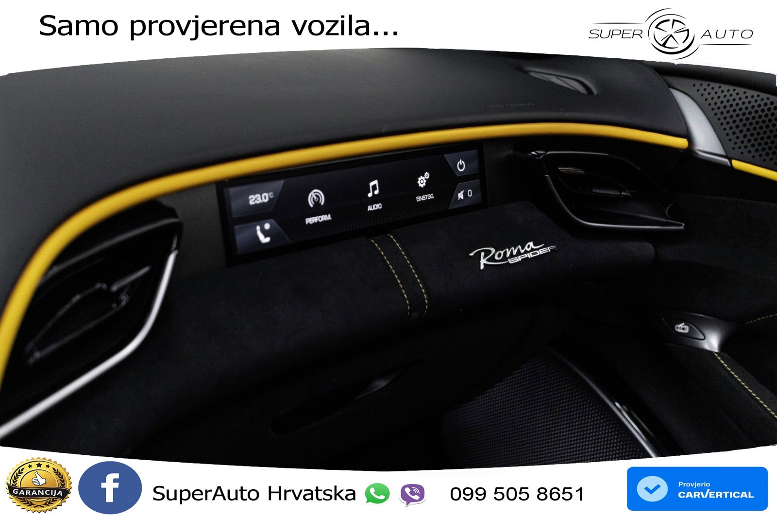 Ferrari Roma Spider 3.9 V8 (620 KS) F1 DCT LED+GR SJED+ACC