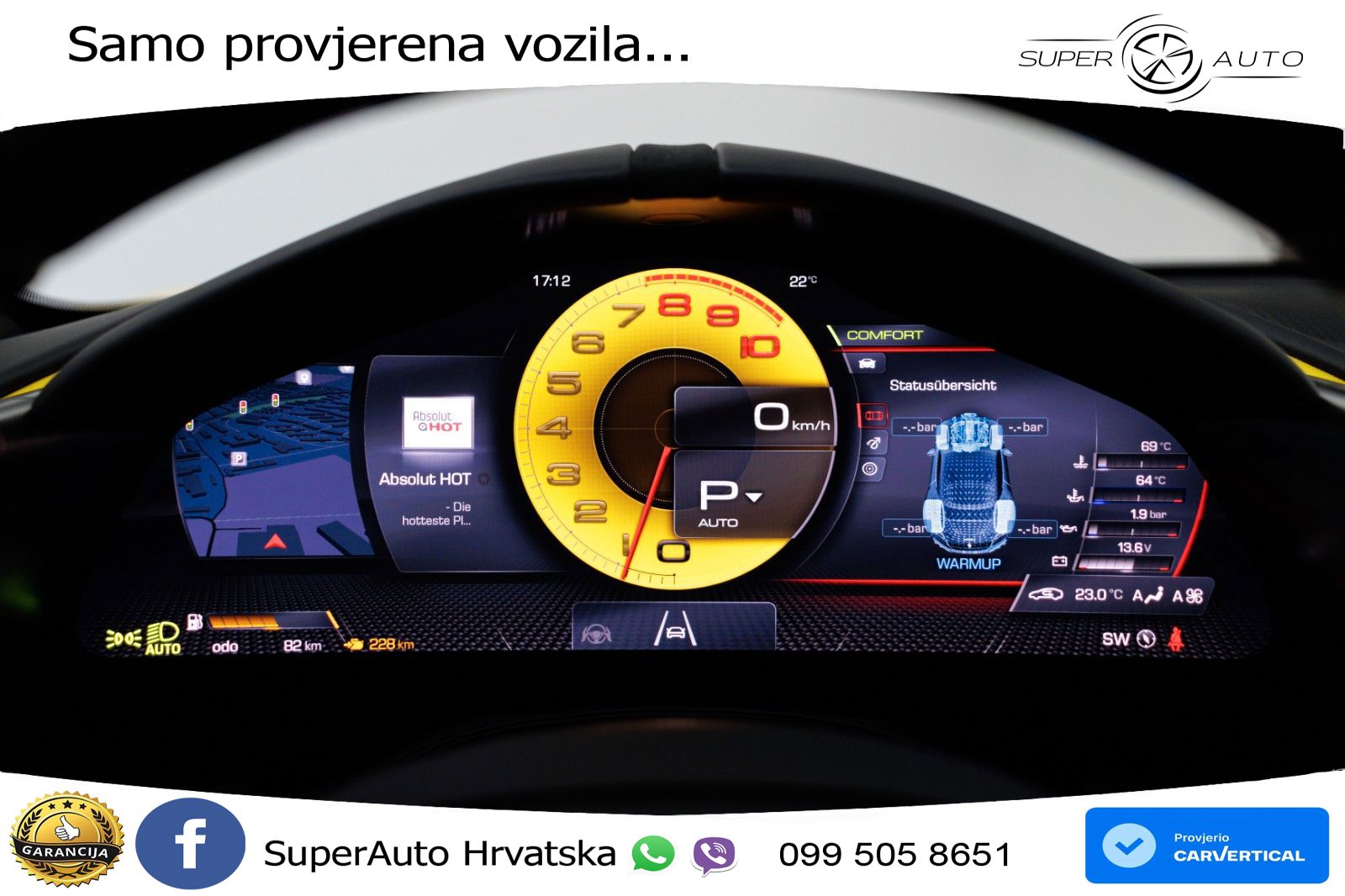 Ferrari Roma Spider 3.9 V8 (620 KS) F1 DCT LED+GR SJED+ACC