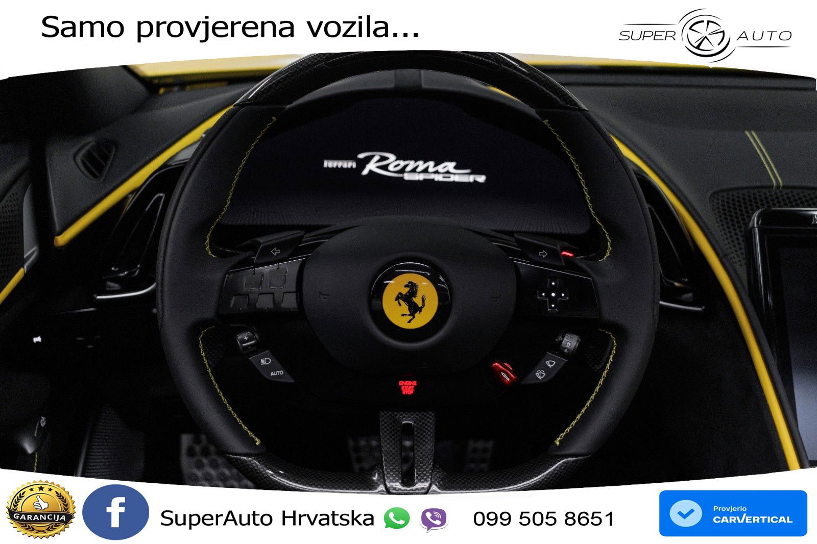 Ferrari Roma Spider 3.9 V8 (620 KS) F1 DCT LED+GR SJED+ACC