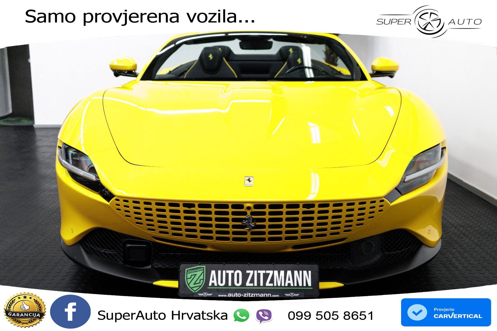 Ferrari Roma Spider 3.9 V8 (620 KS) F1 DCT LED+GR SJED+ACC