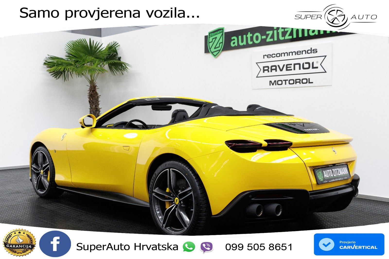Ferrari Roma Spider 3.9 V8 (620 KS) F1 DCT LED+GR SJED+ACC