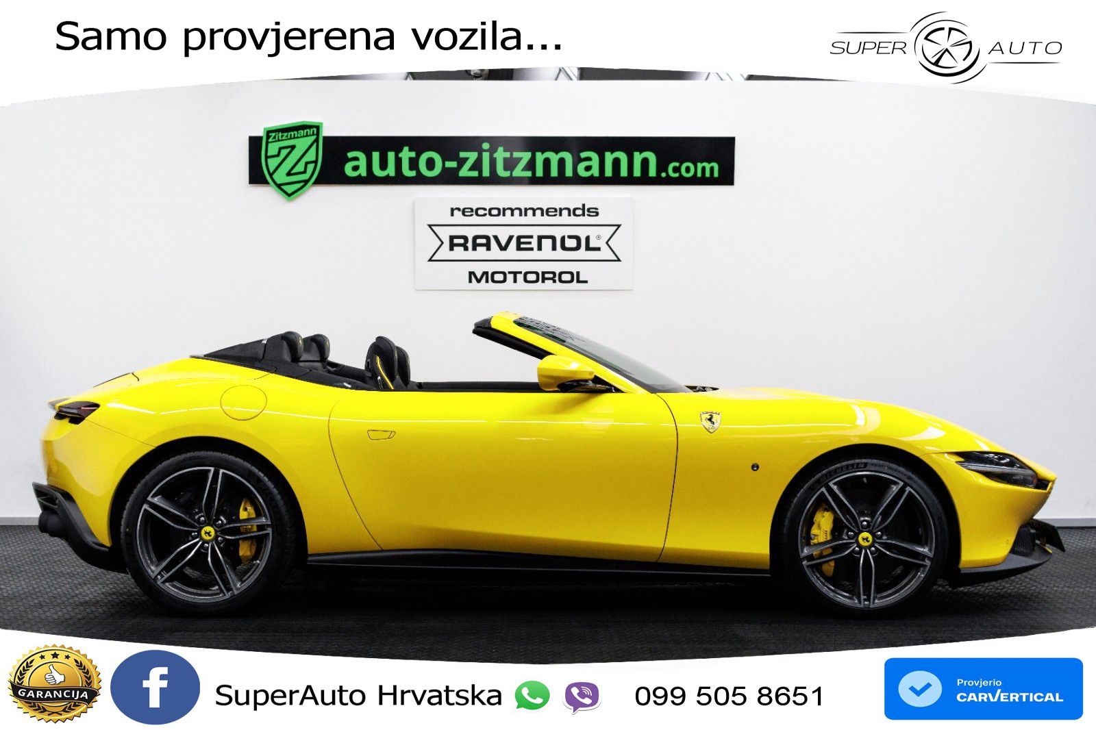 Ferrari Roma Spider 3.9 V8 (620 KS) F1 DCT LED+GR SJED+ACC
