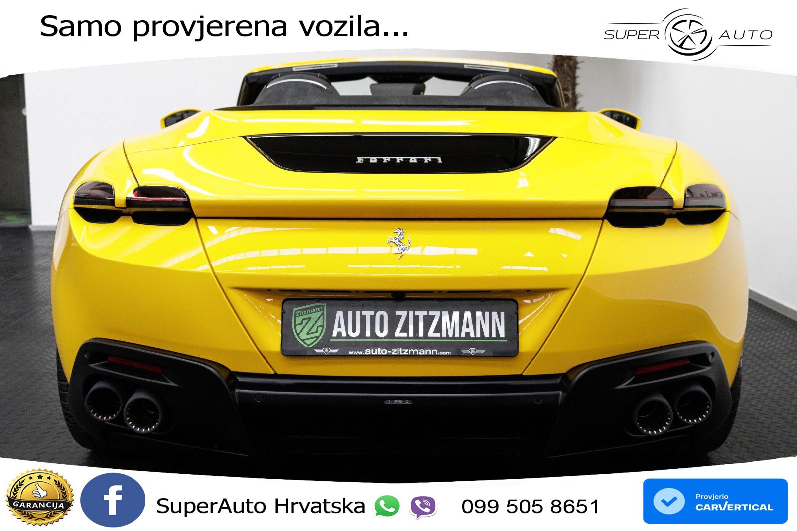 Ferrari Roma Spider 3.9 V8 (620 KS) F1 DCT LED+GR SJED+ACC