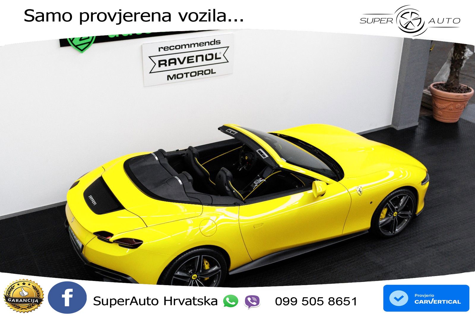 Ferrari Roma Spider 3.9 V8 (620 KS) F1 DCT LED+GR SJED+ACC