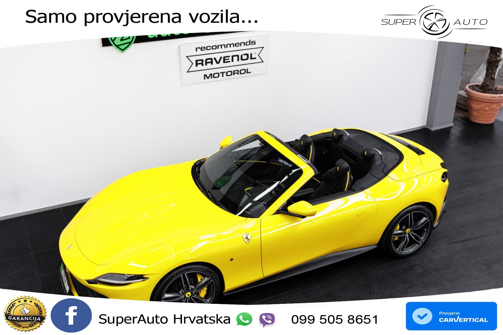 Ferrari Roma Spider 3.9 V8 (620 KS) F1 DCT LED+GR SJED+ACC