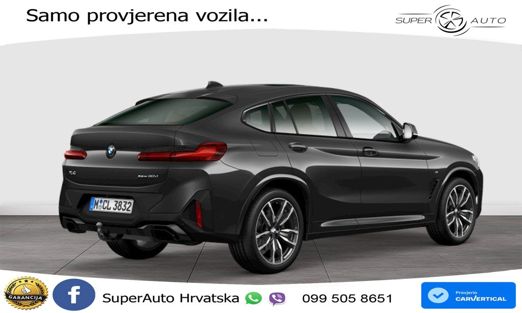 BMW X4 30d (286 KS) xDrive Steptronic M Sport LED+GR SJED+ACC