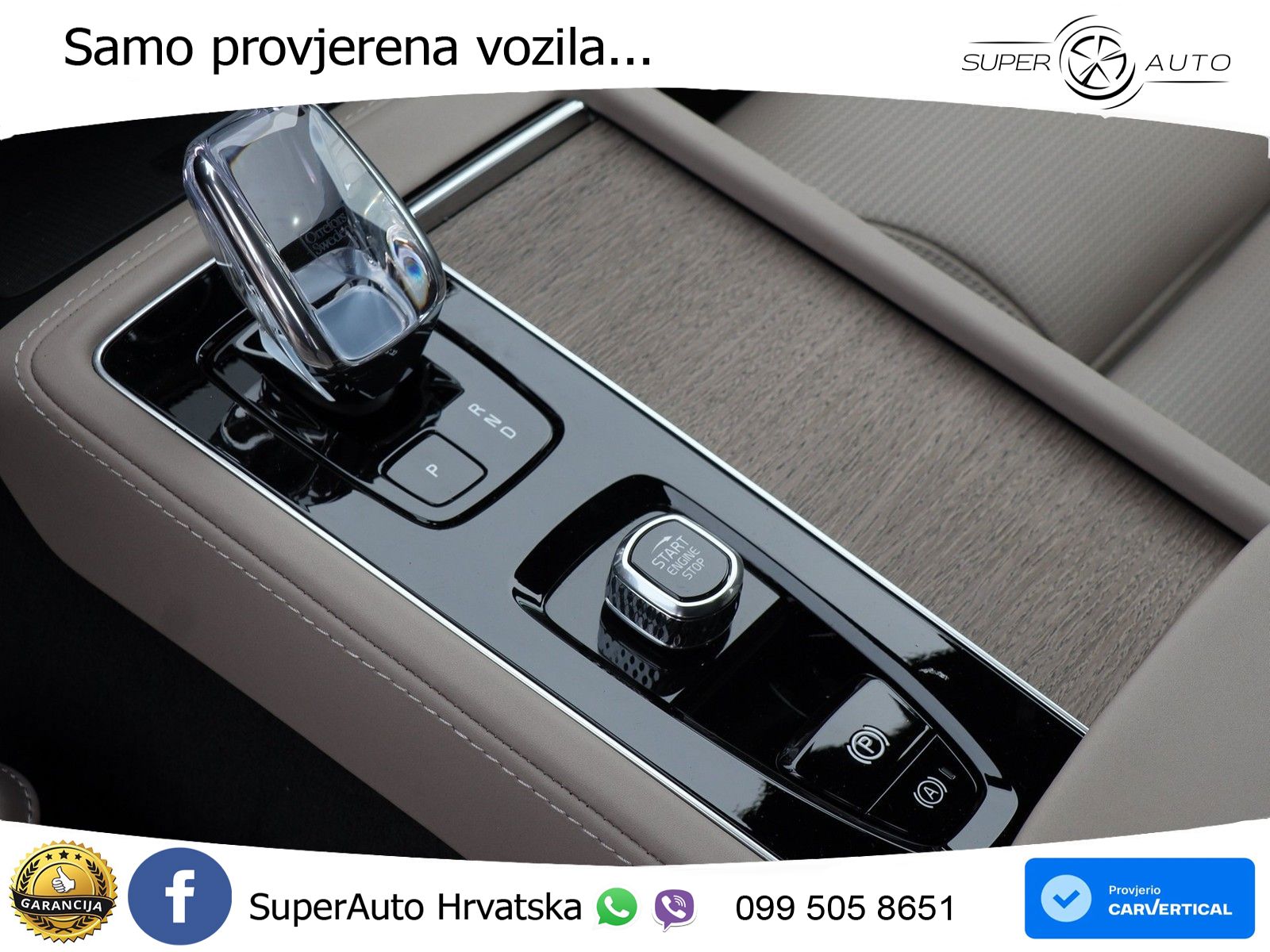Volvo XC90 2.0 T8 AWD Automatic ZRAČNI+ACC+GR SJED+KAM+PANO