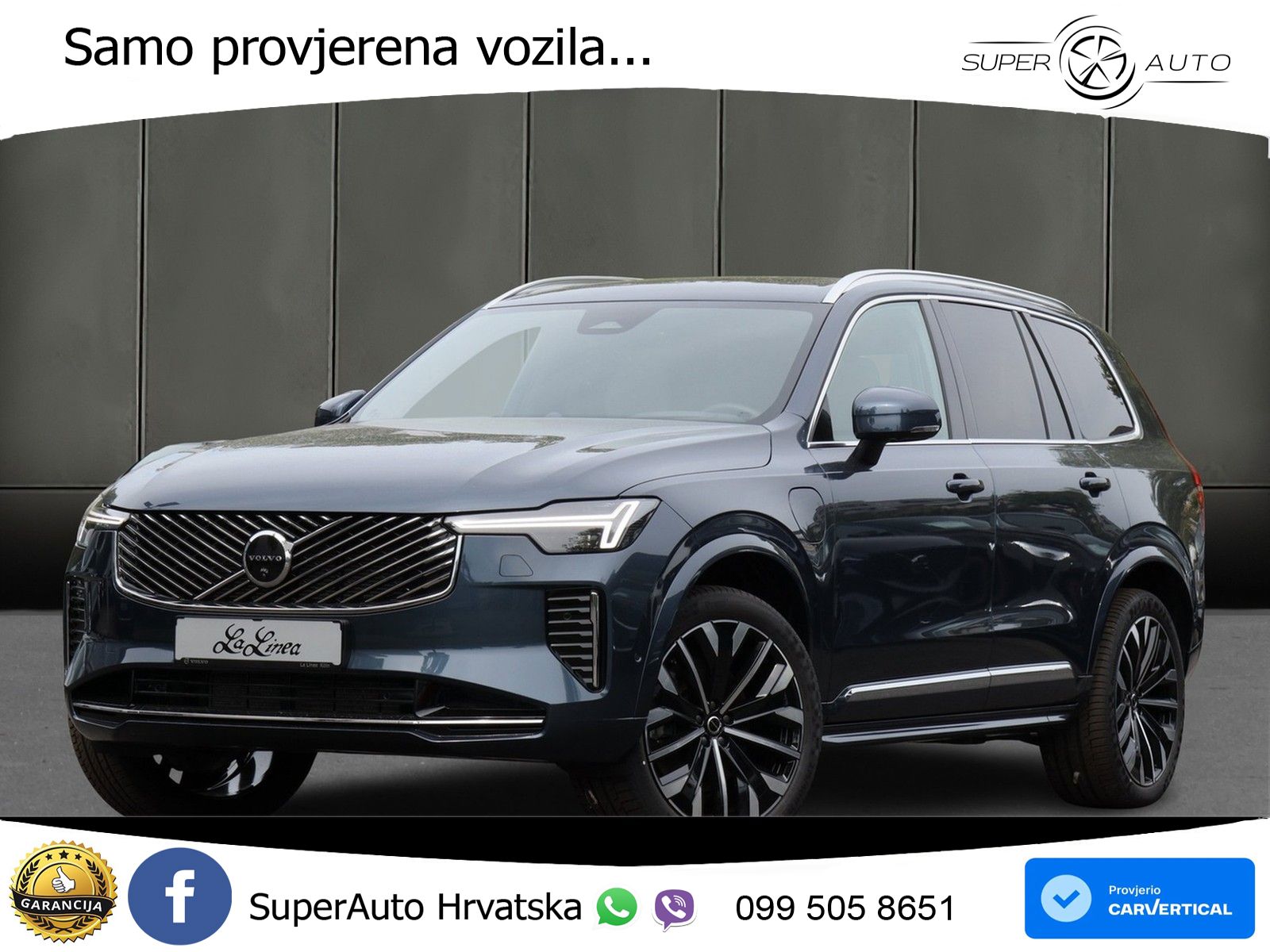 Volvo XC90 2.0 T8 AWD Automatic ZRAČNI+ACC+GR SJED+KAM+PANO