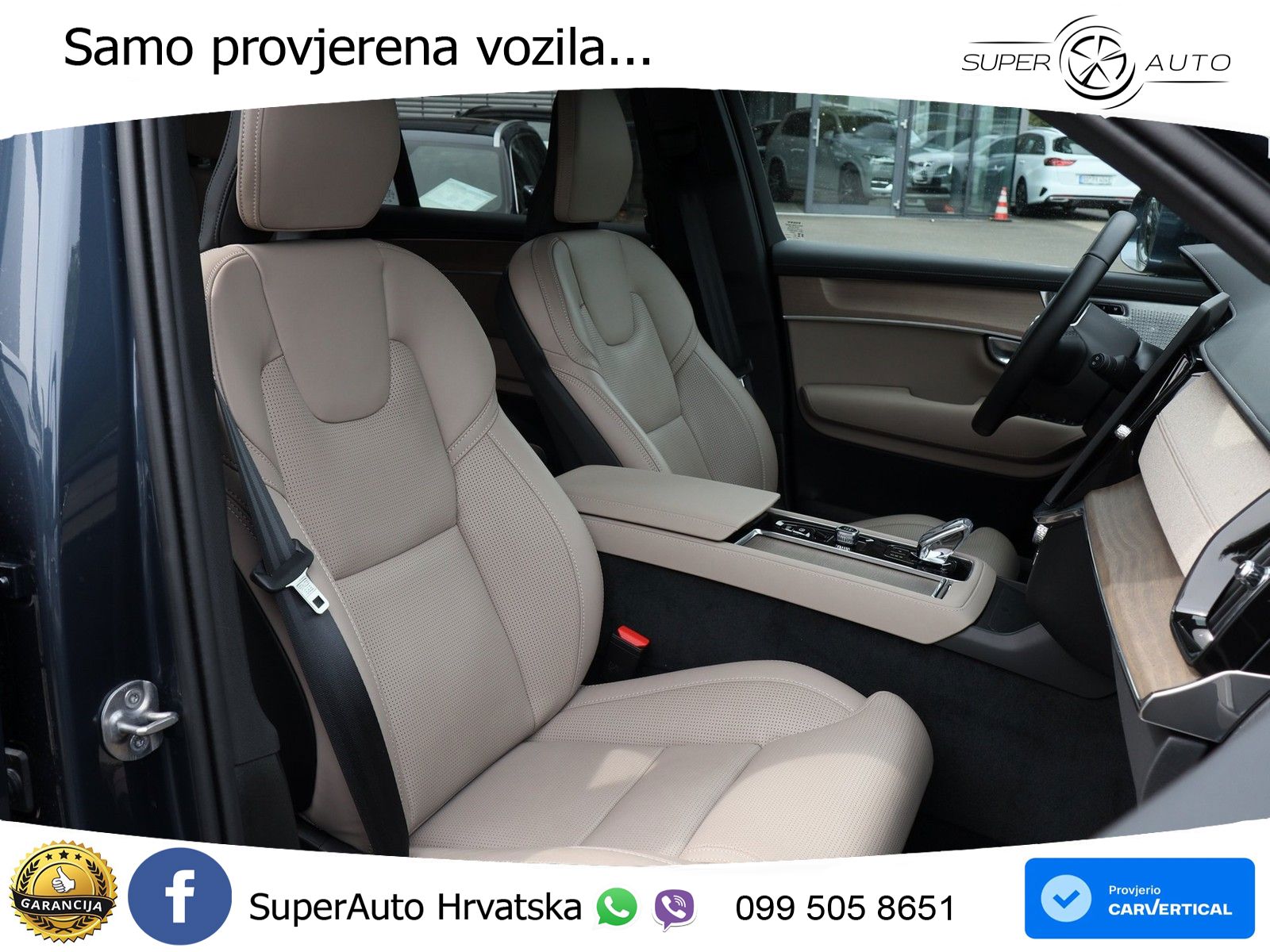 Volvo XC90 2.0 T8 AWD Automatic ZRAČNI+ACC+GR SJED+KAM+PANO