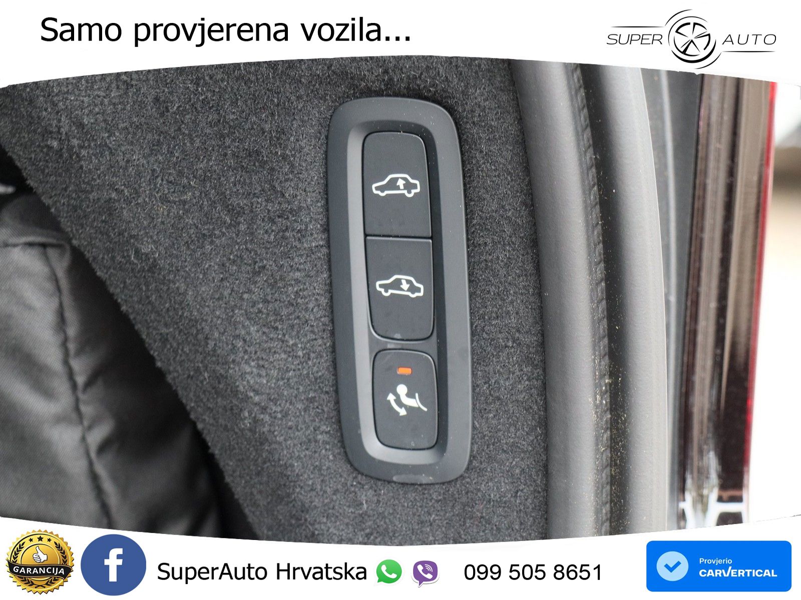 Volvo XC90 2.0 T8 AWD Automatic ZRAČNI+ACC+GR SJED+KAM+PANO