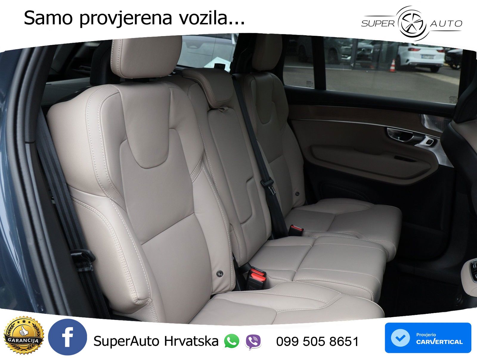 Volvo XC90 2.0 T8 AWD Automatic ZRAČNI+ACC+GR SJED+KAM+PANO