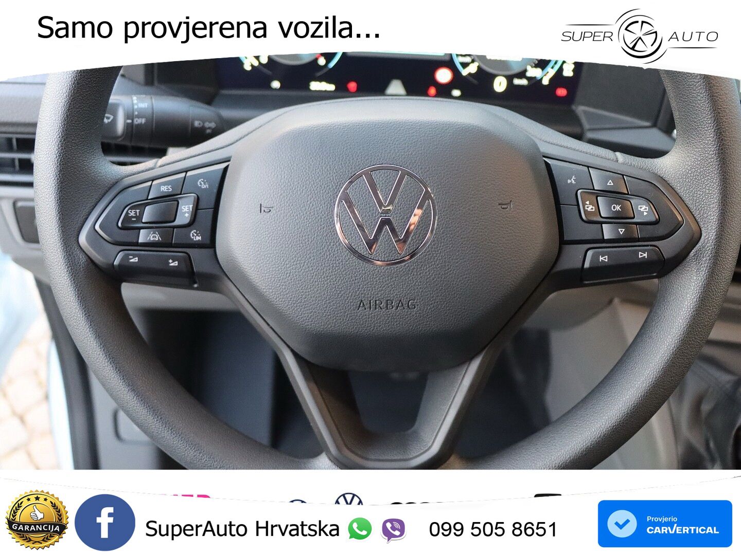 Volkswagen T7 Transporter 2.0TDI Kasten KR AHK Klima ACC Ca 110 KS