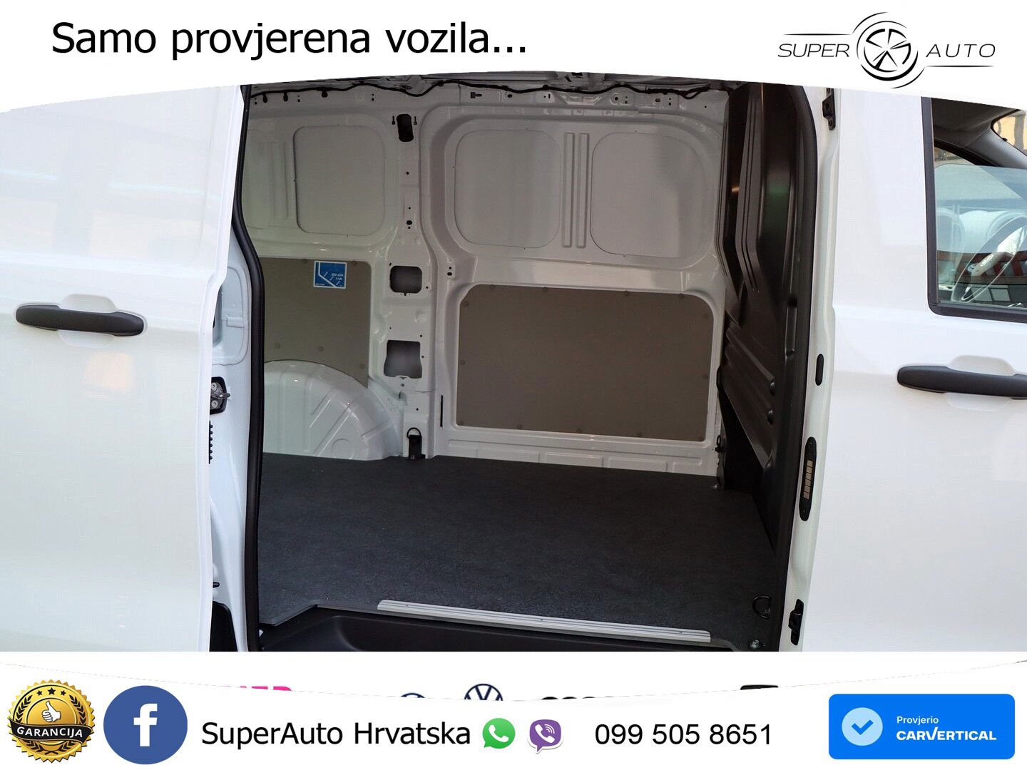 Volkswagen T7 Transporter 2.0TDI Kasten KR AHK Klima ACC Ca 110 KS