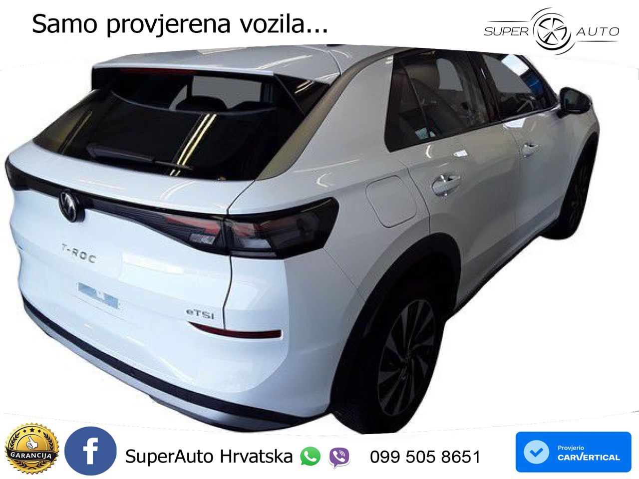 Volkswagen T-Roc II 1.5 eTSI (150 KS)  DSG LED+GR SJED+ACC