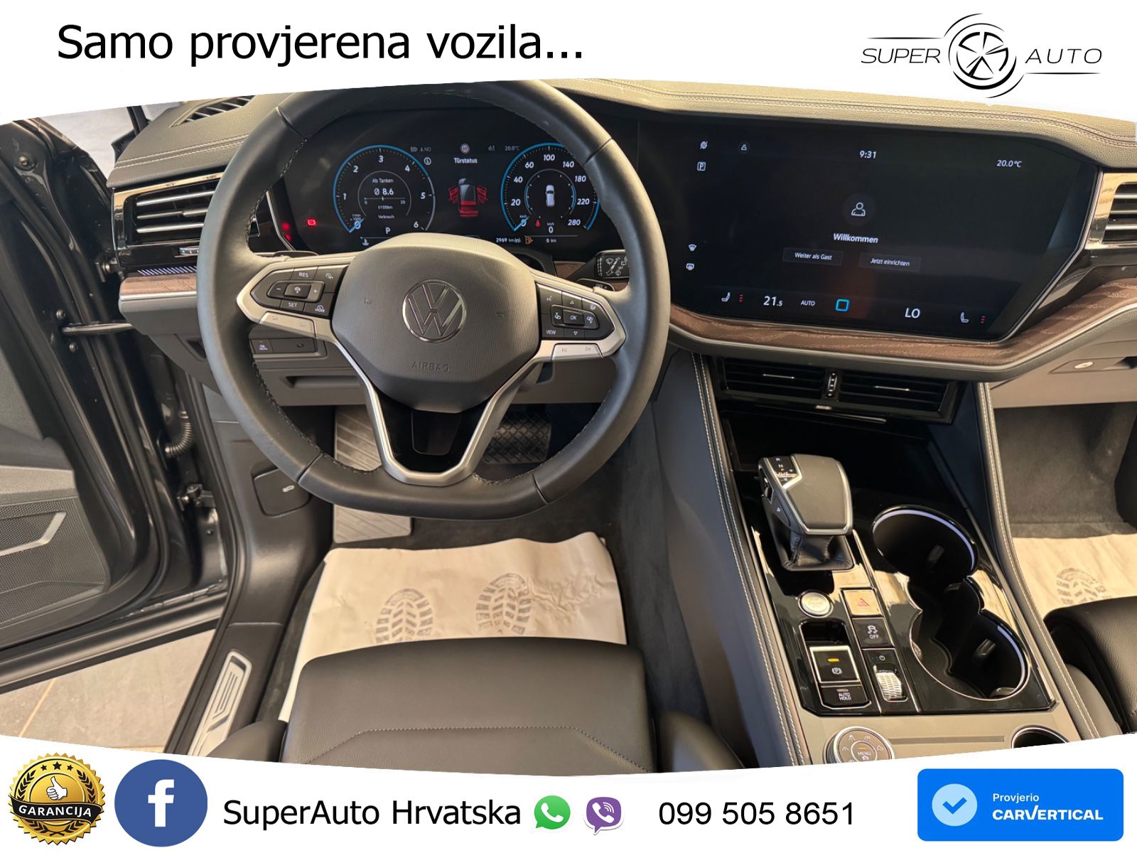 Volkswagen Touareg 3.0 V6 TDI (231 KS) 4MOTION Tiptronic MATRIX+GR SJED+KAM