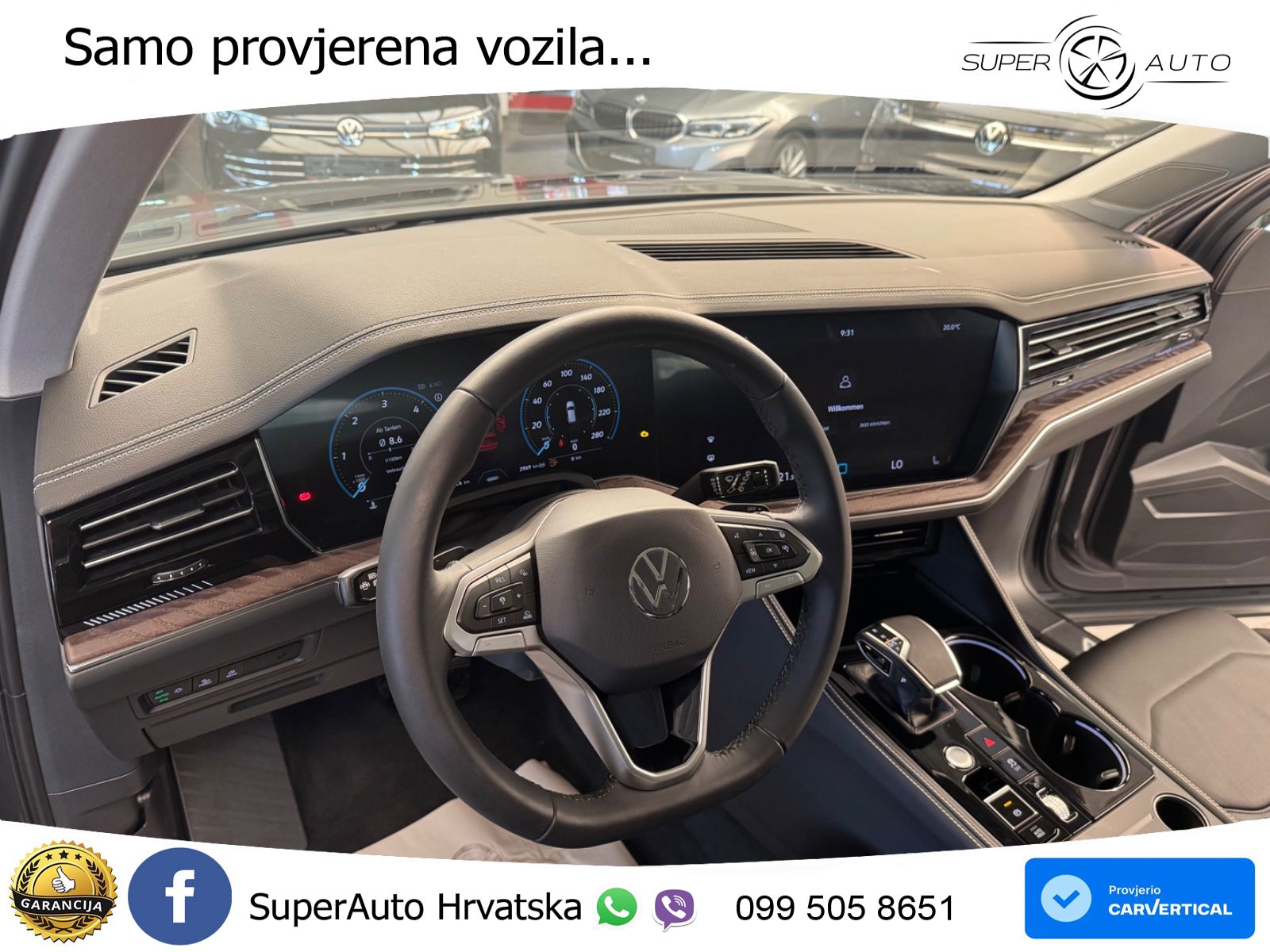 Volkswagen Touareg 3.0 V6 TDI (231 KS) 4MOTION Tiptronic MATRIX+GR SJED+KAM