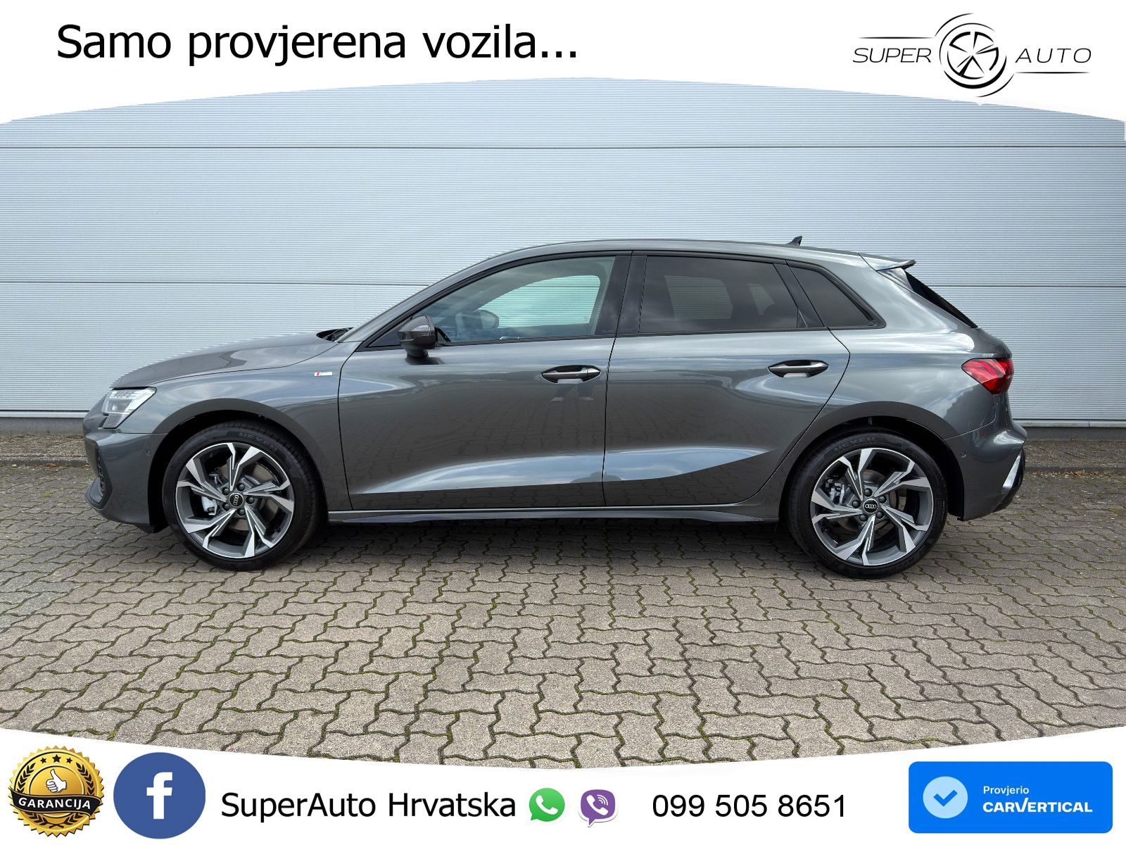 Audi A3 Sportback 40 TFSI (204 KS) quattro S tronic S line MATRIX+GR SJED+KAM
