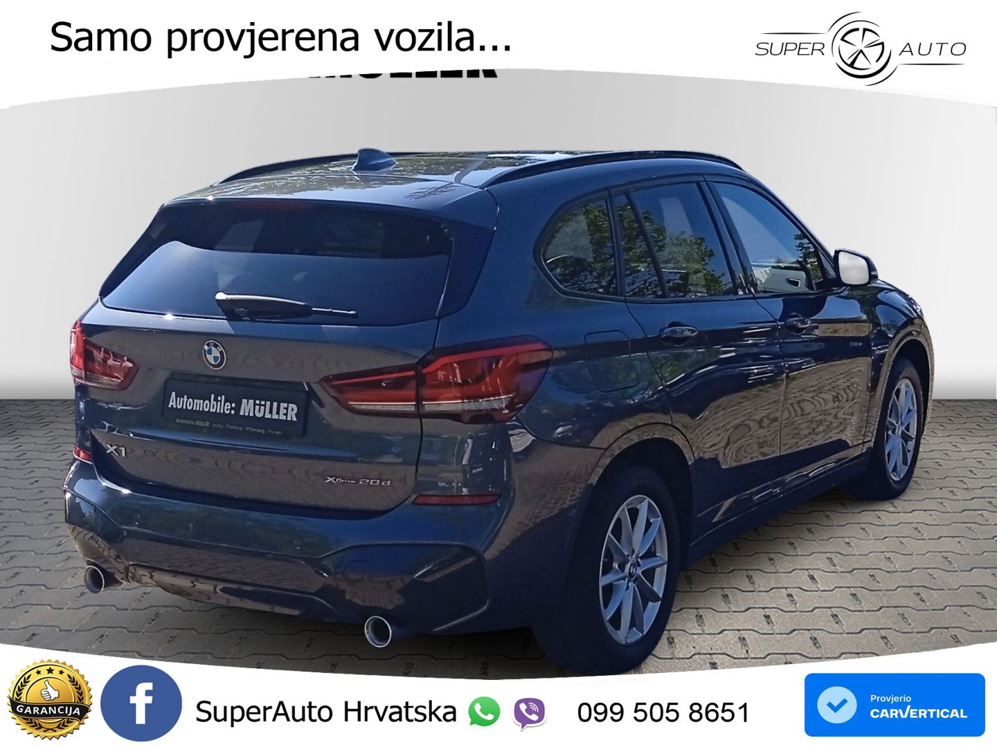 BMW X1 20d (190 KS) xDrive Steptronic LED+GR SJED+ACC