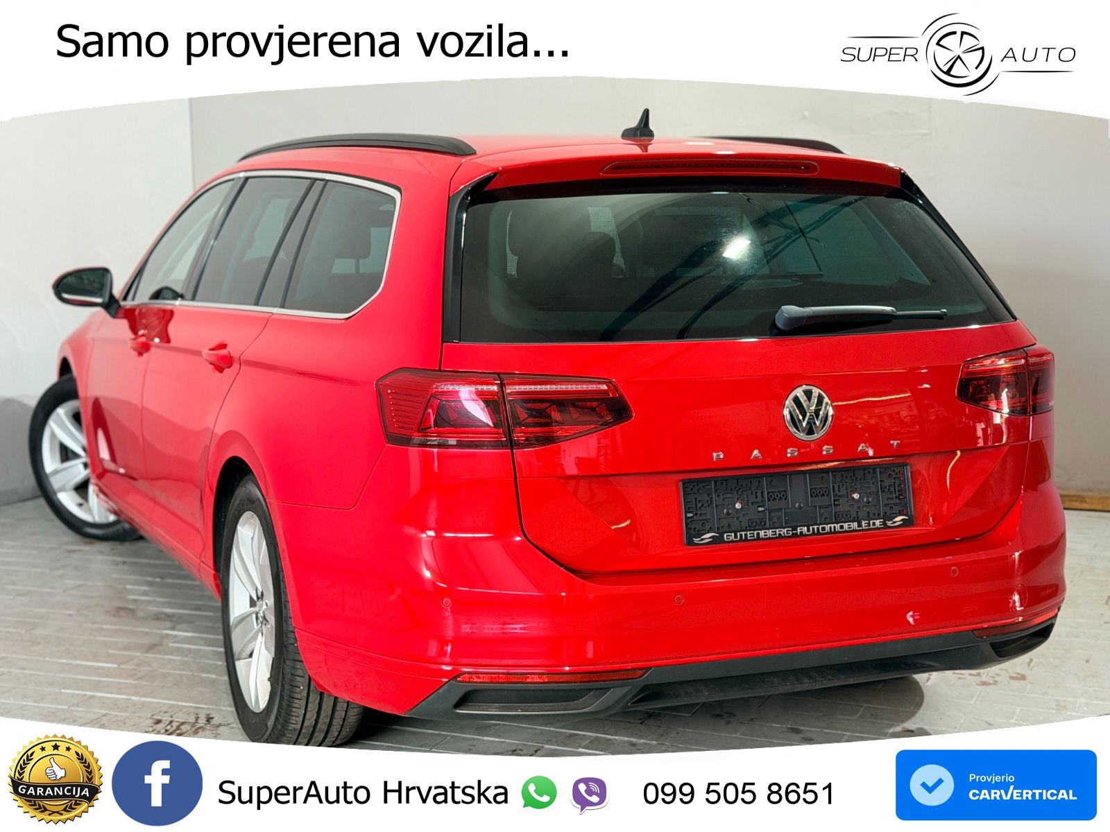 Volkswagen Passat Variant 2.0 TSI (190 KS) DSG R-Line LED+GR SJED+ACC