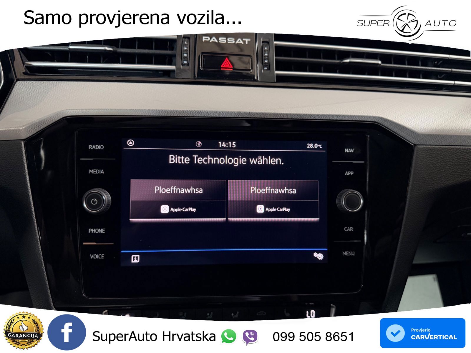 Volkswagen Passat Variant 2.0 TSI (190 KS) DSG R-Line LED+GR SJED+ACC
