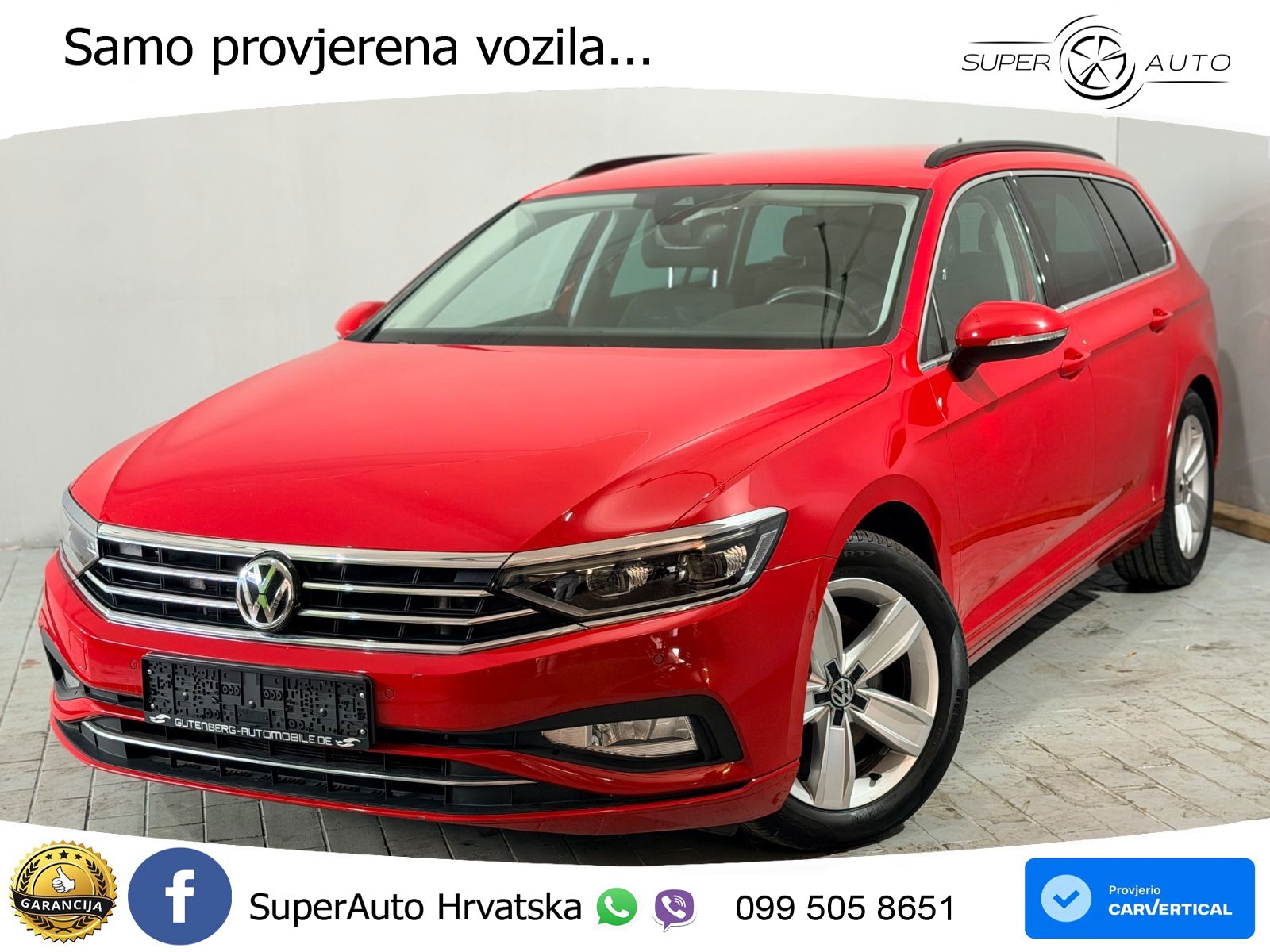 Volkswagen Passat Variant 2.0 TSI (190 KS) DSG R-Line LED+GR SJED+ACC