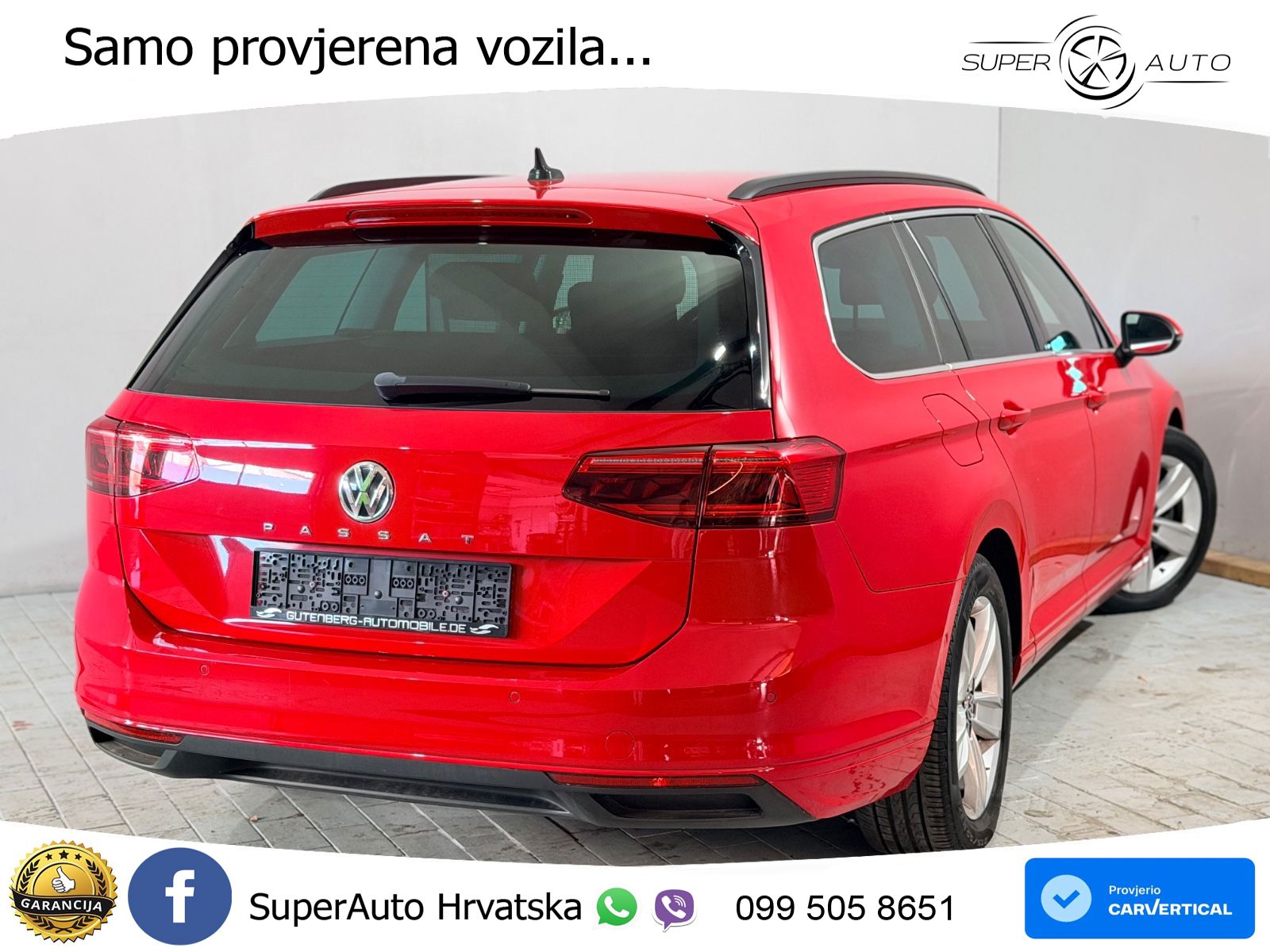 Volkswagen Passat Variant 2.0 TSI (190 KS) DSG R-Line LED+GR SJED+ACC