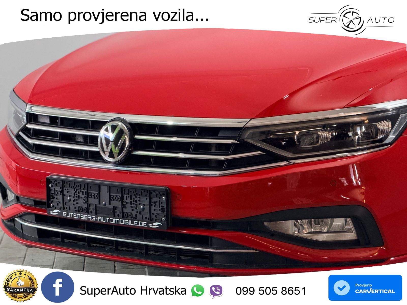 Volkswagen Passat Variant 2.0 TSI (190 KS) DSG R-Line LED+GR SJED+ACC