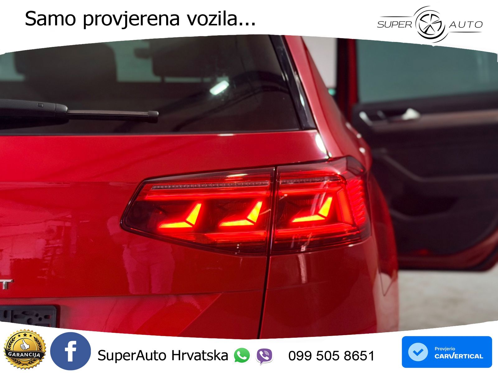 Volkswagen Passat Variant 2.0 TSI (190 KS) DSG R-Line LED+GR SJED+ACC