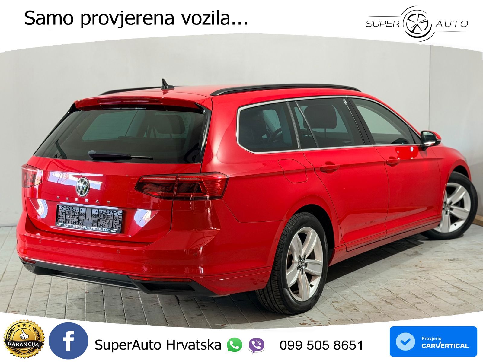 Volkswagen Passat Variant 2.0 TSI (190 KS) DSG R-Line LED+GR SJED+ACC