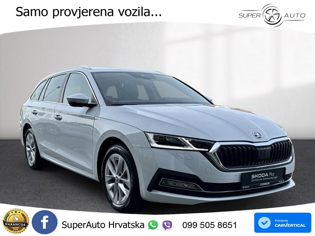 Škoda Octavia Combi 2.0 TDI (150 KS) DSG LED+GR SJED+ACC