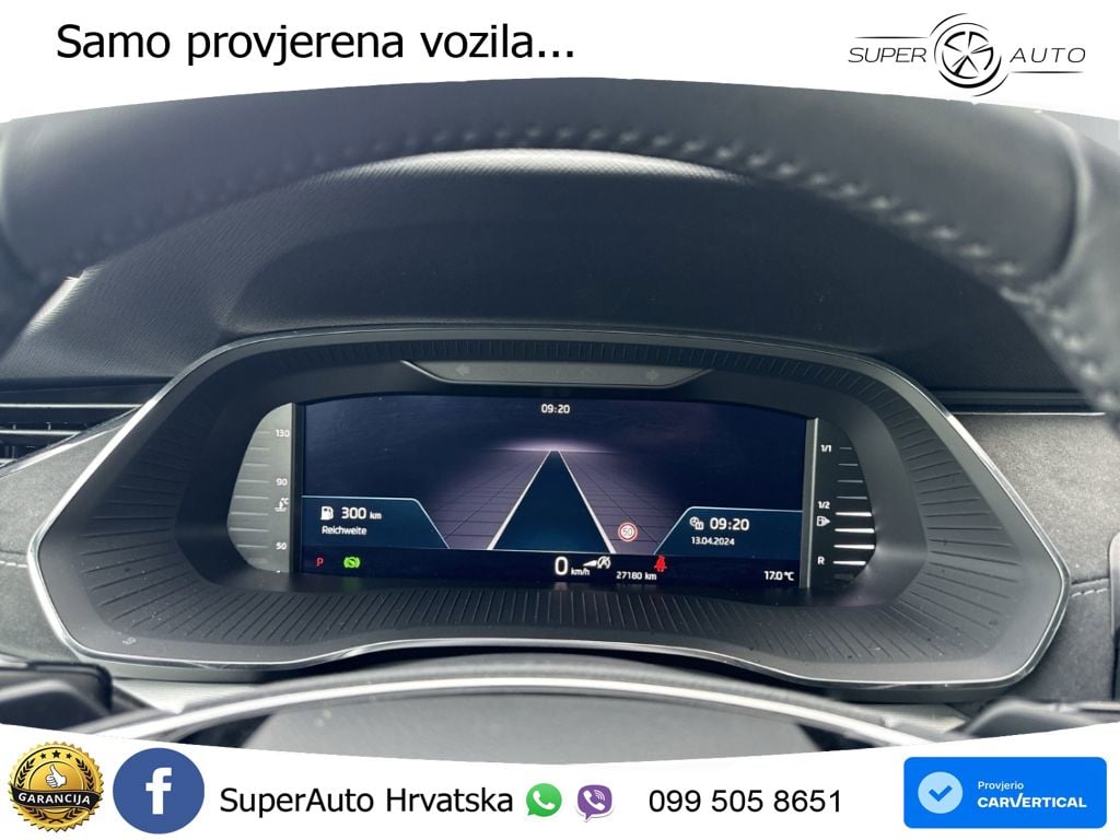 Škoda Octavia Combi 2.0 TDI (150 KS) DSG LED+GR SJED+ACC