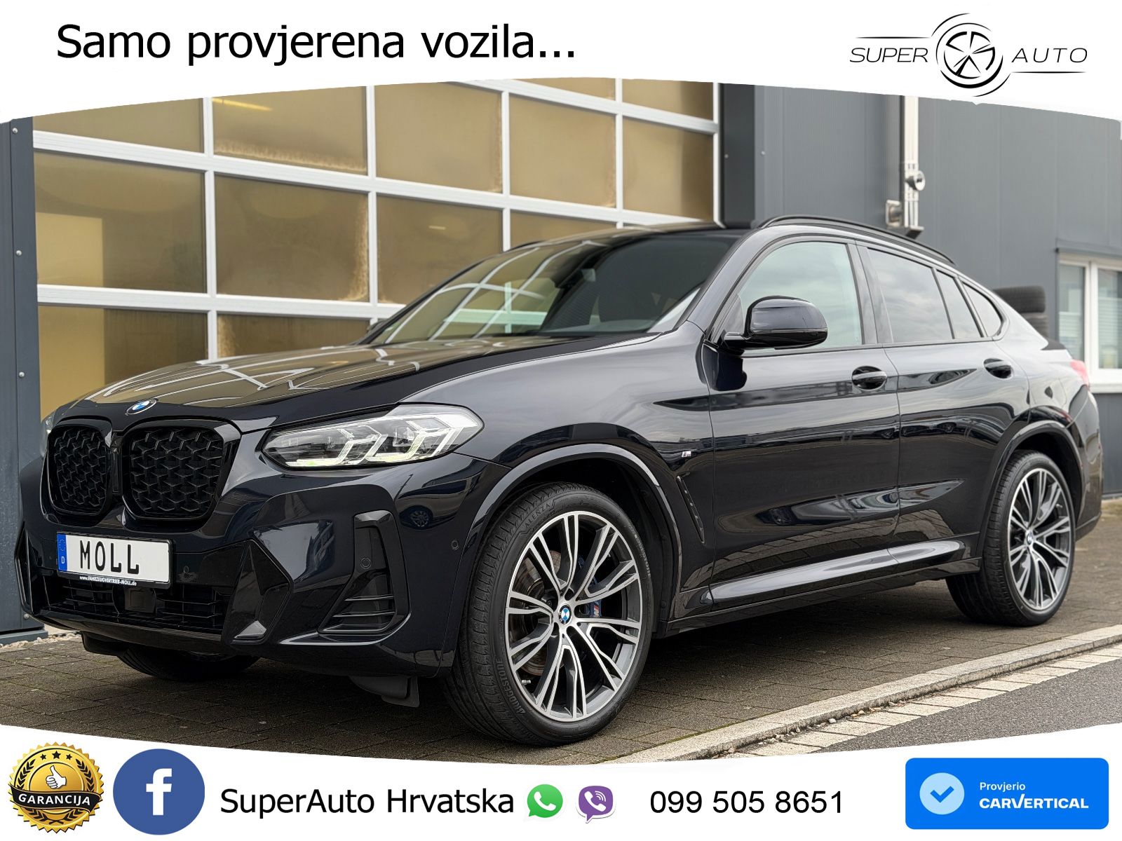 BMW X4 30d (286 KS) xDrive Steptronic M Sport LED+GR SJED+ACC
