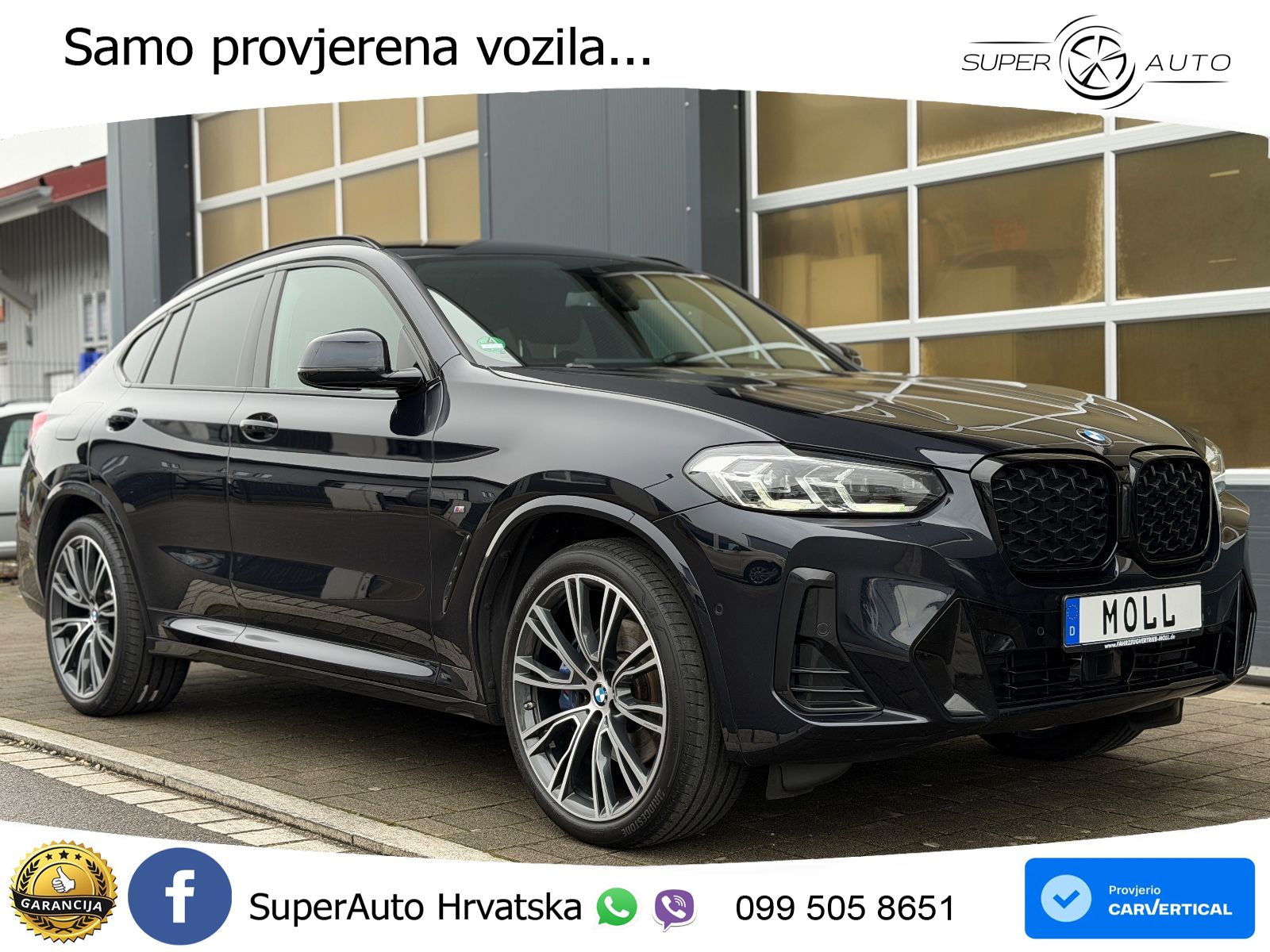 BMW X4 30d (286 KS) xDrive Steptronic M Sport LED+GR SJED+ACC