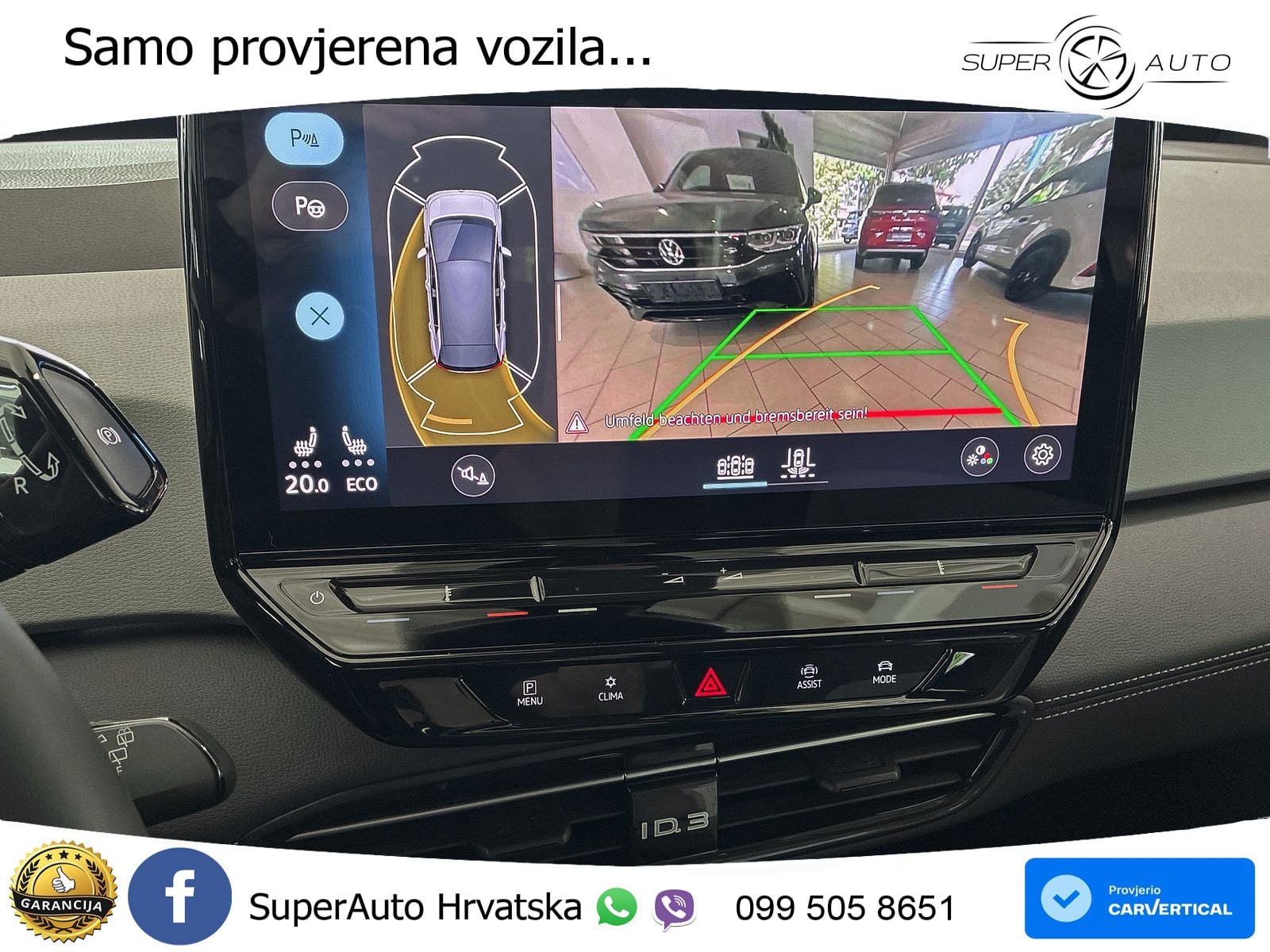 Volkswagen ID.3 Pro 62 kWh (204 KS) LED+GR SJED+ACC
