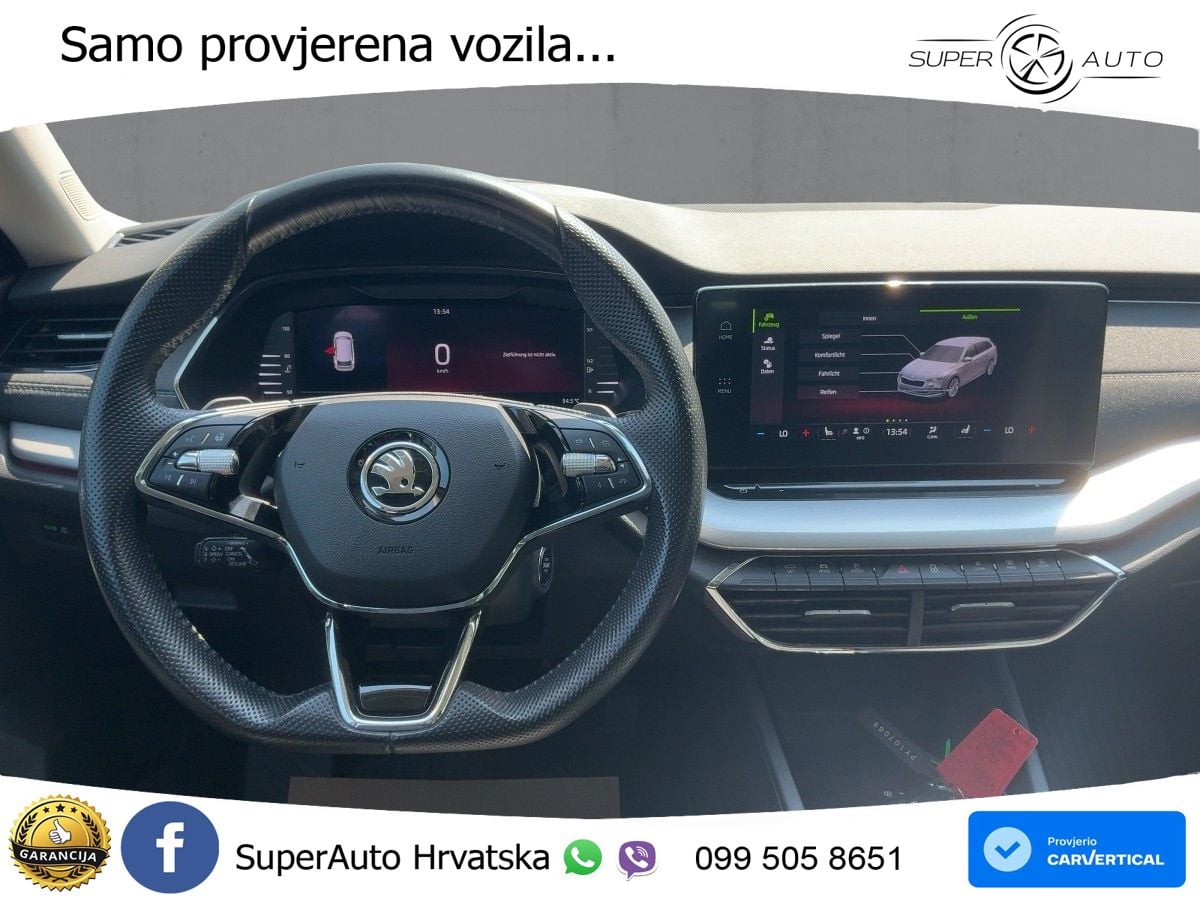 Škoda Octavia Combi 2.0 TDI (150 KS) DSG LED+GR SJED+ACC