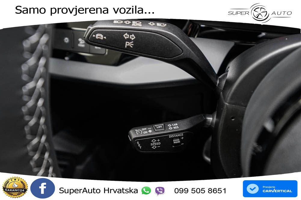 Audi A3 Sportback 40 TFSI (204 KS) quattro S tronic MATRIX+GR SJED+KAM